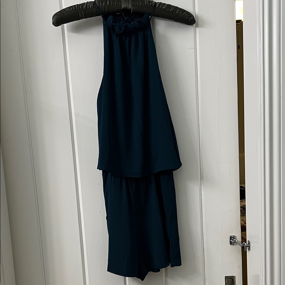 Vici Teal Romper
